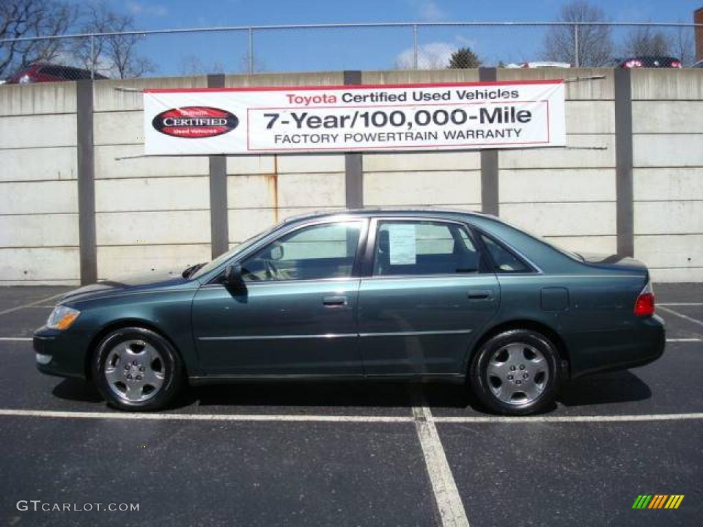 Aspen Green Pearl Toyota Avalon