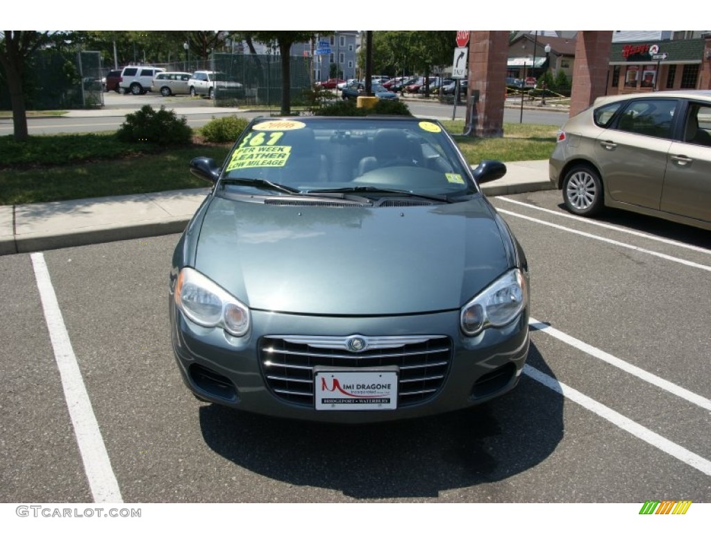 2006 Sebring GTC Convertible - Magnesium Pearl / Dark Slate Gray photo #2