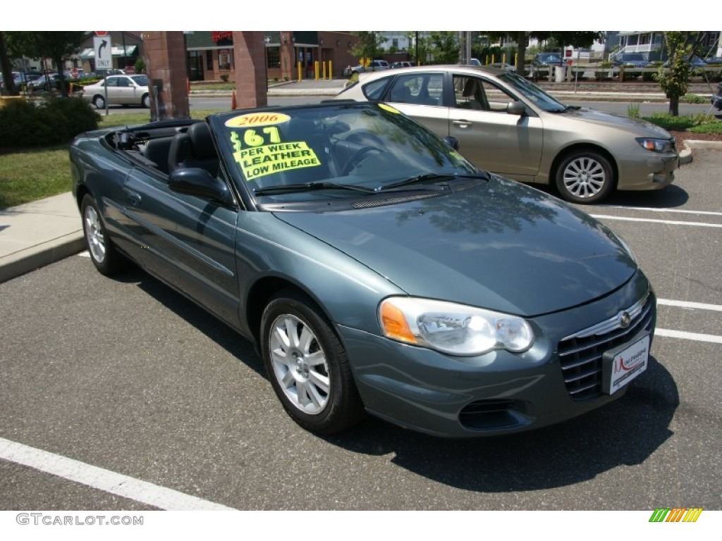 2006 Sebring GTC Convertible - Magnesium Pearl / Dark Slate Gray photo #3