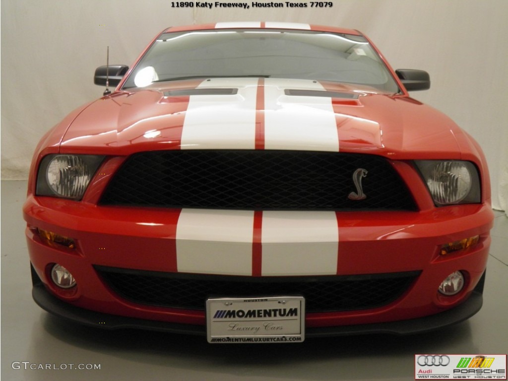 2007 Mustang Shelby GT500 Coupe - Torch Red / Black Leather photo #17