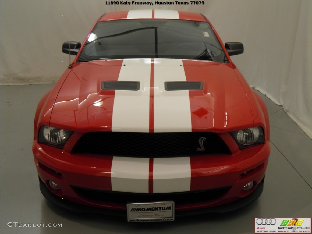 2007 Mustang Shelby GT500 Coupe - Torch Red / Black Leather photo #18