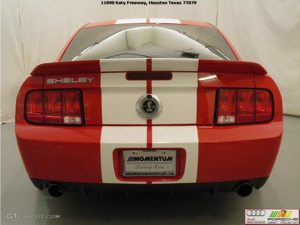 2007 Mustang Shelby GT500 Coupe - Torch Red / Black Leather photo #19