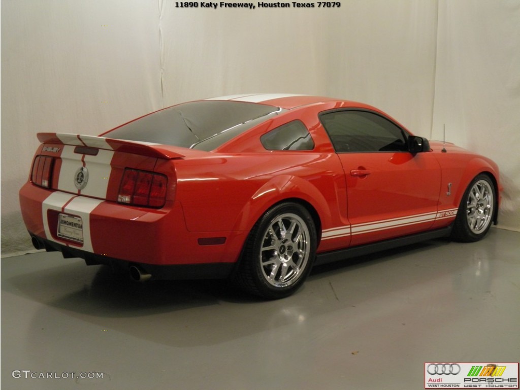 2007 Mustang Shelby GT500 Coupe - Torch Red / Black Leather photo #22