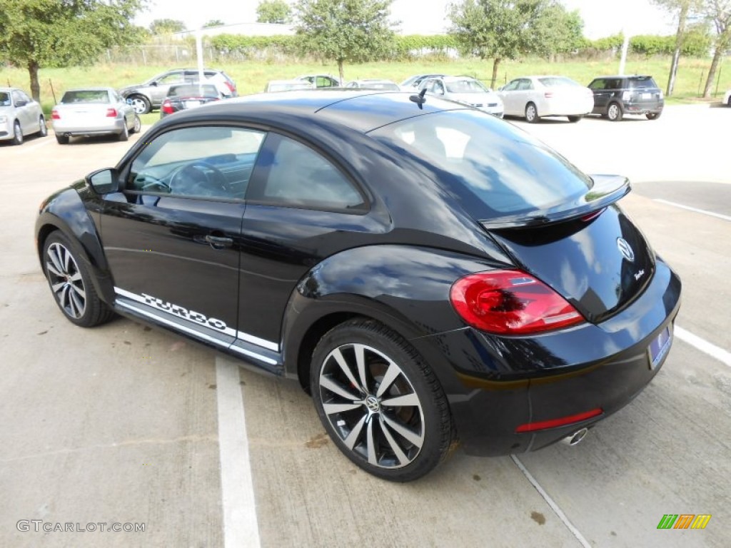 Deep Black Pearl Metallic 2012 Volkswagen Beetle Turbo Exterior Photo #68431922