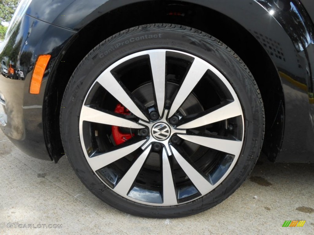 2012 Volkswagen Beetle Turbo Wheel Photo #68431970