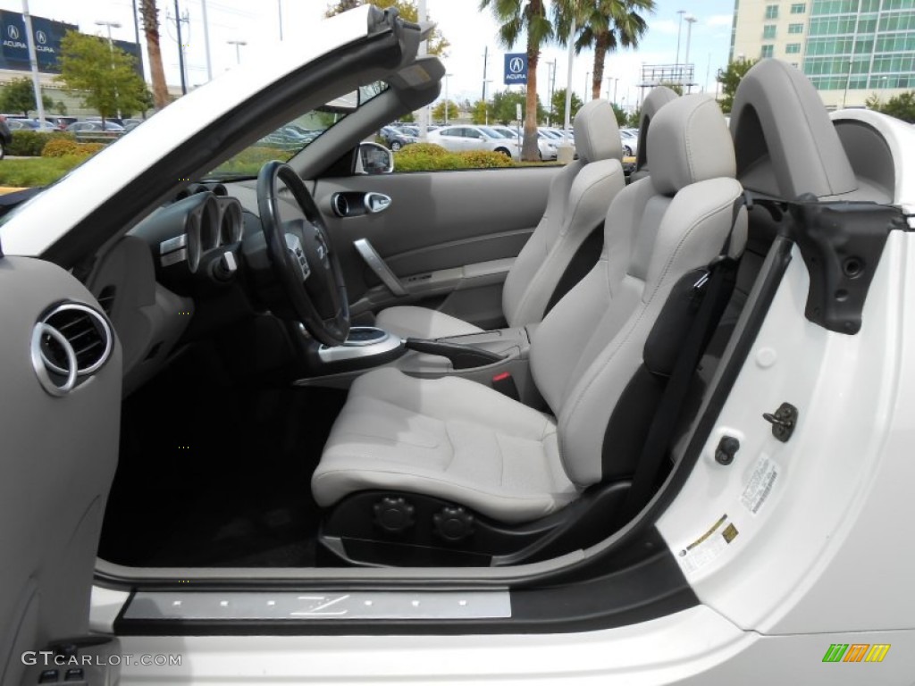 Frost Leather Interior 2006 Nissan 350Z Touring Roadster Photo #68432885