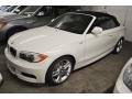 2012 Alpine White BMW 1 Series 135i Convertible  photo #9