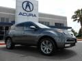 Polished Metal Metallic 2012 Acura MDX SH-AWD Advance