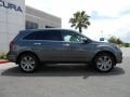 2012 Polished Metal Metallic Acura MDX SH-AWD Advance  photo #8