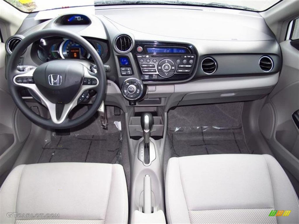 2011 Honda Insight Hybrid EX Gray Dashboard Photo #68434076