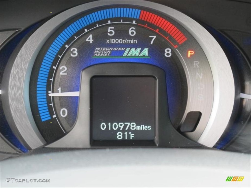 2011 Honda Insight Hybrid EX Gauges Photo #68434140
