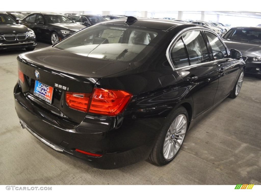 2012 3 Series 328i Sedan - Jet Black / Black photo #3