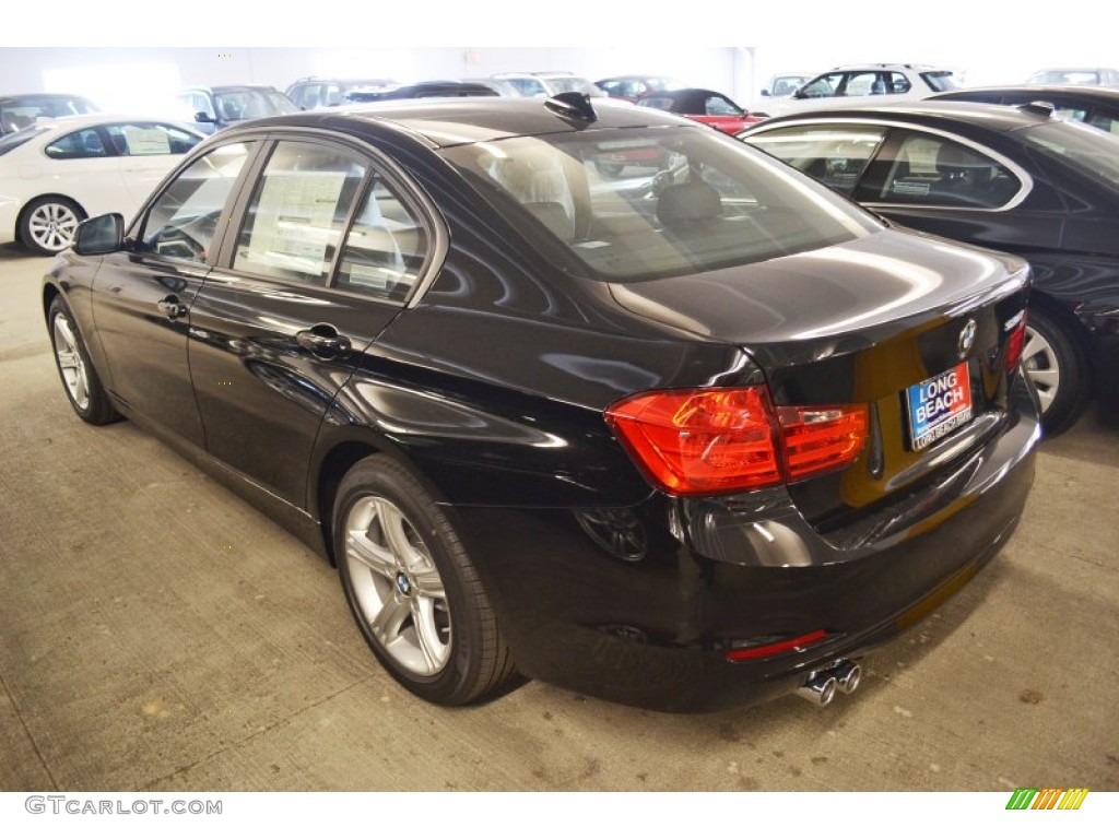 2012 3 Series 328i Sedan - Jet Black / Black photo #4