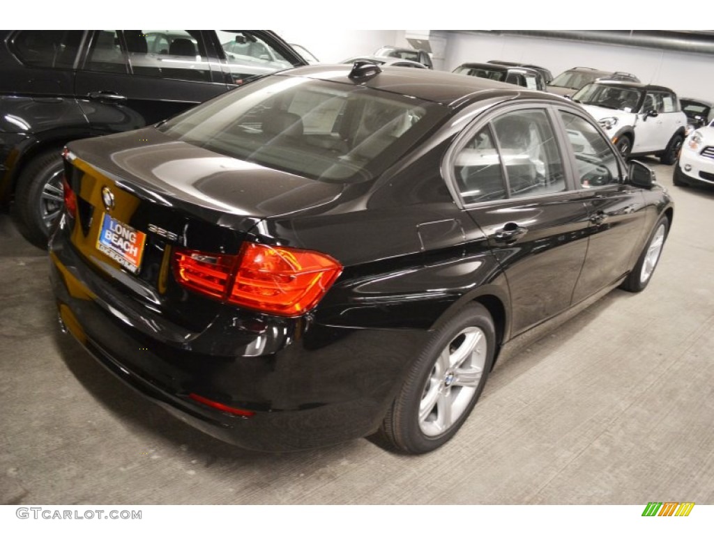 2012 3 Series 328i Sedan - Jet Black / Black photo #3