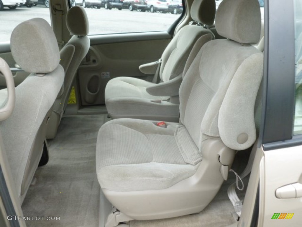 2006 Toyota Sienna CE Rear Seat Photos