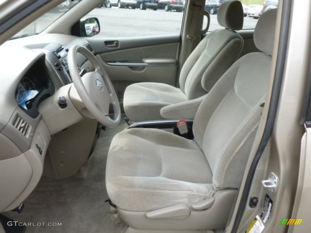 2006 Toyota Sienna CE Front Seat Photos
