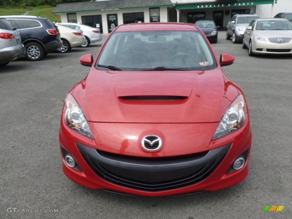Velocity Red Mica 2010 Mazda MAZDA3 MAZDASPEED3 Sport 5 Door Exterior Photo #68435375