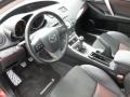 Black/Red Prime Interior Photo for 2010 Mazda MAZDA3 #68435477