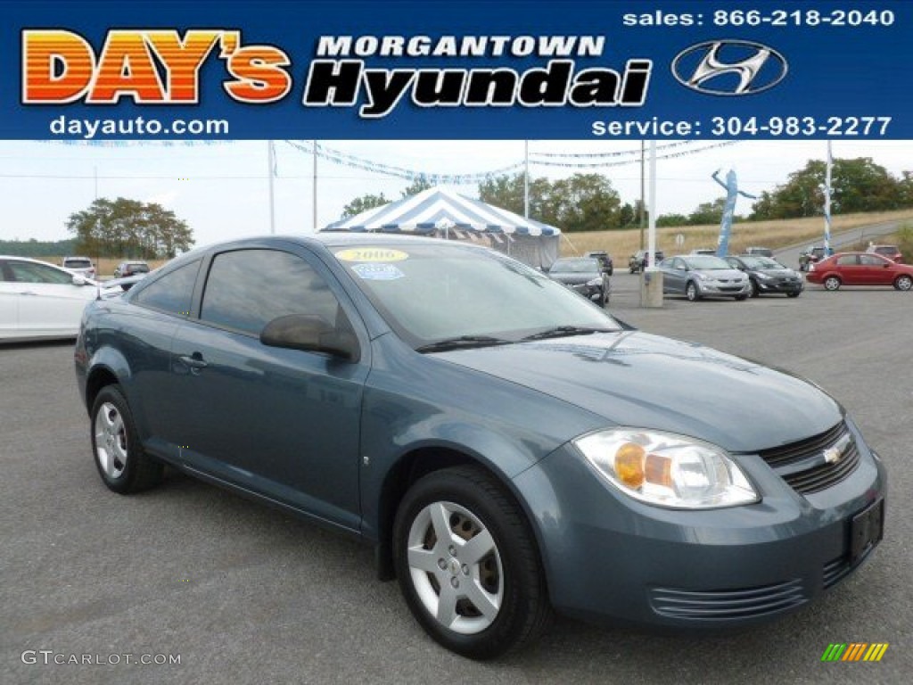 2006 Cobalt LS Coupe - Blue Granite Metallic / Gray photo #1