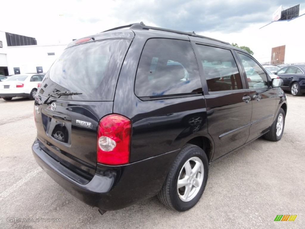 2002 MPV LX - Black Mica / Beige photo #9