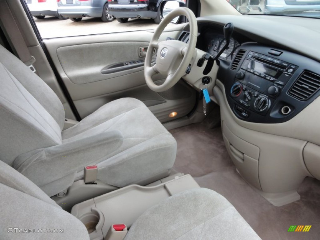 2002 MPV LX - Black Mica / Beige photo #20