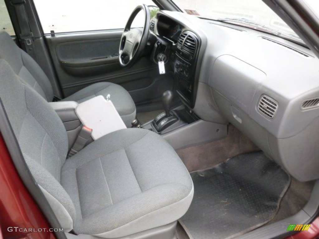 2002 Sportage 4x4 - Pepper Red / Gray photo #10