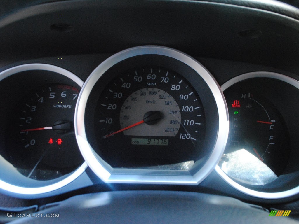 2006 Tacoma V6 PreRunner TRD Access Cab - Radiant Red / Graphite Gray photo #19