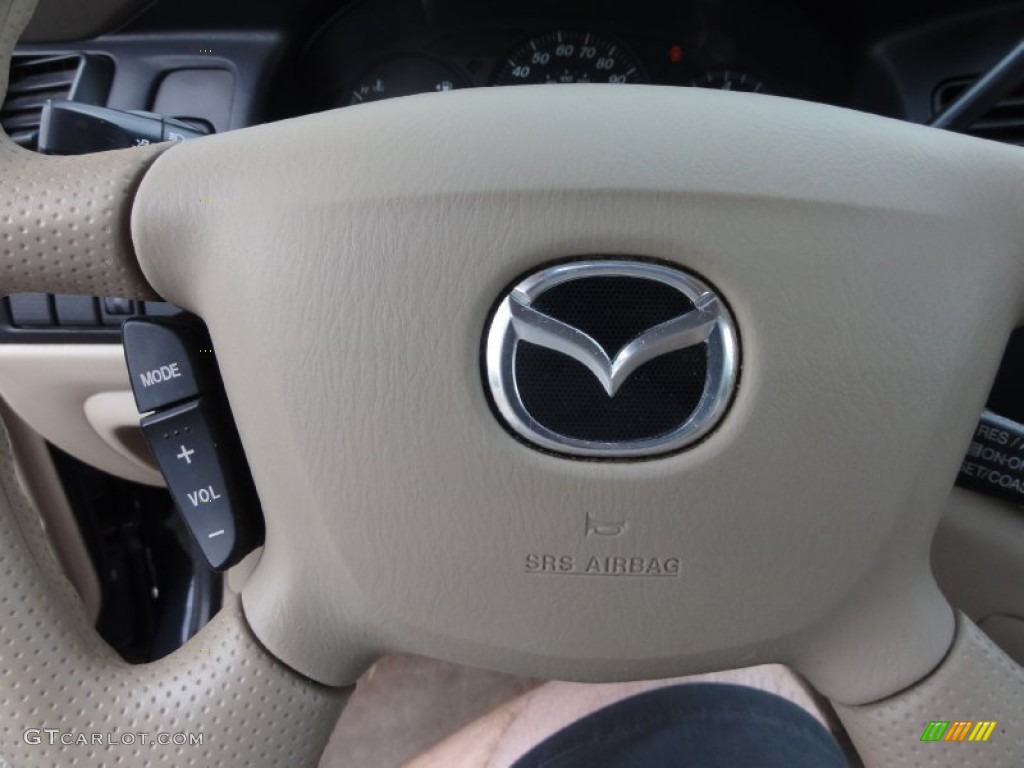 2002 MPV LX - Black Mica / Beige photo #41