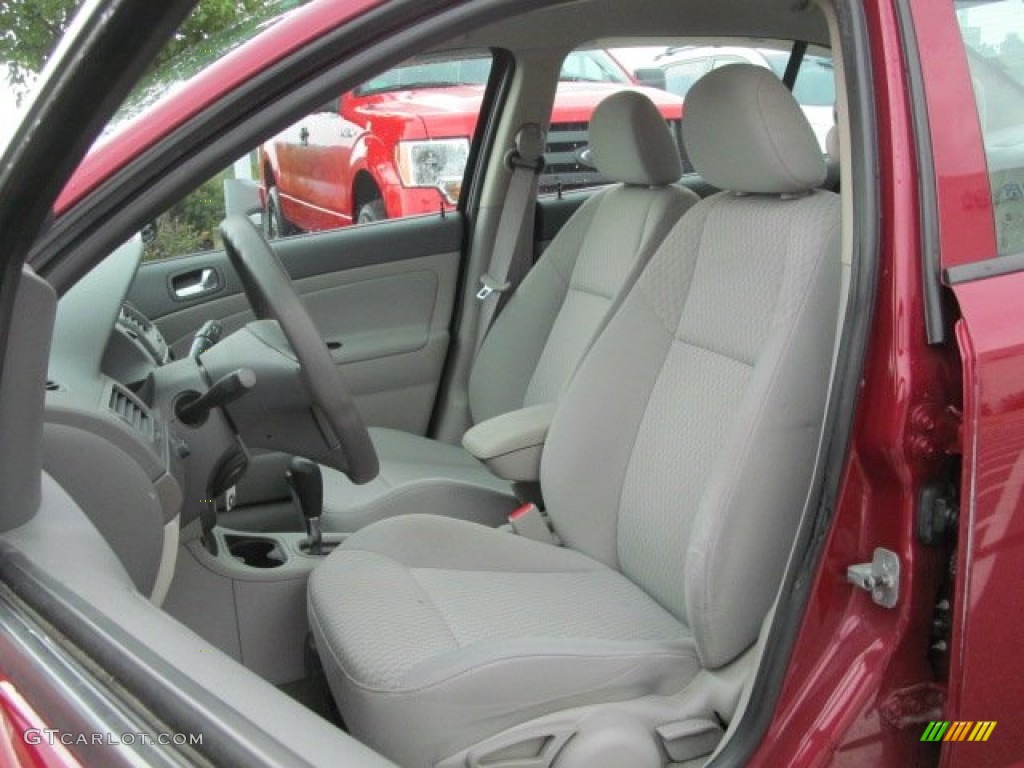 2007 Cobalt LT Sedan - Sport Red Tint Coat / Gray photo #13