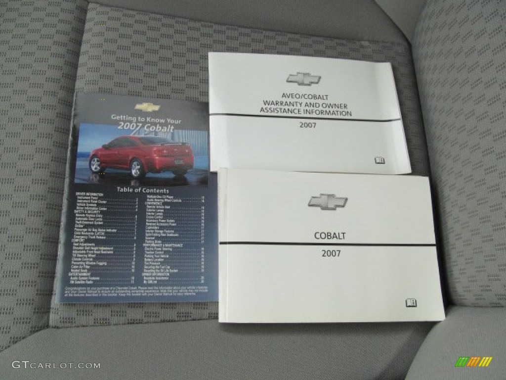 2007 Cobalt LT Sedan - Sport Red Tint Coat / Gray photo #20
