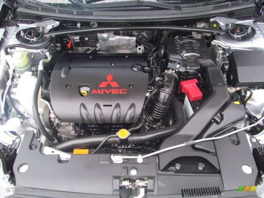 2009 Mitsubishi Lancer GTS 2.4L DOHC 16V MIVEC Inline 4 Cylinder Engine Photo #68437943