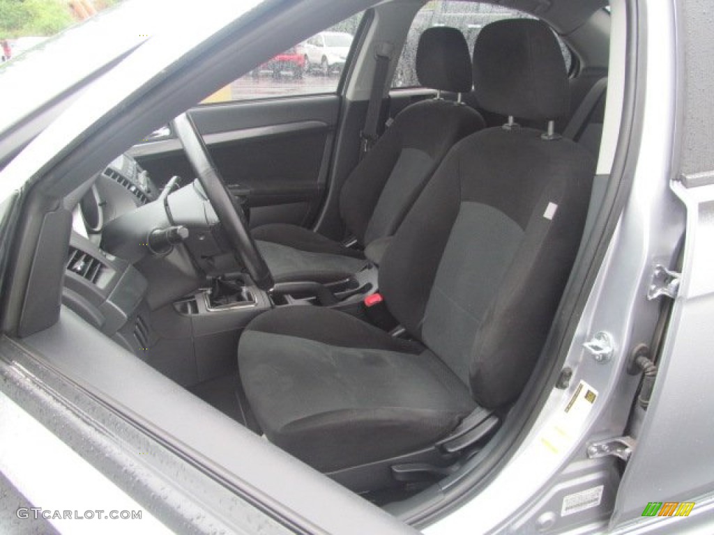 2009 Mitsubishi Lancer GTS Front Seat Photo #68437970