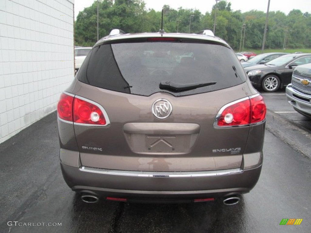 2009 Enclave CXL - Cocoa Metallic / Cocoa/Cashmere photo #8