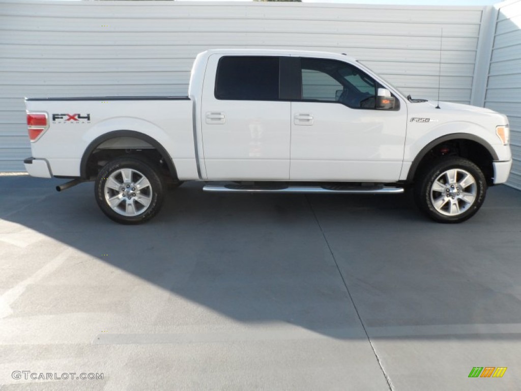 2010 F150 FX4 SuperCrew 4x4 - Oxford White / Black photo #2