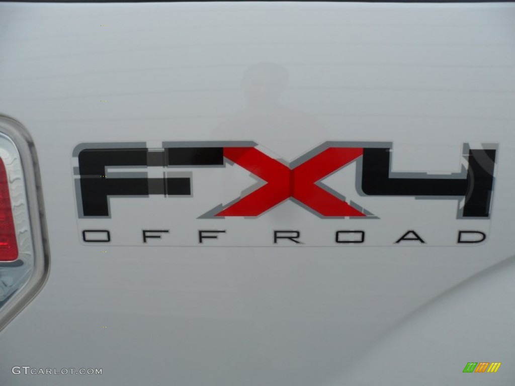 2010 F150 FX4 SuperCrew 4x4 - Oxford White / Black photo #15