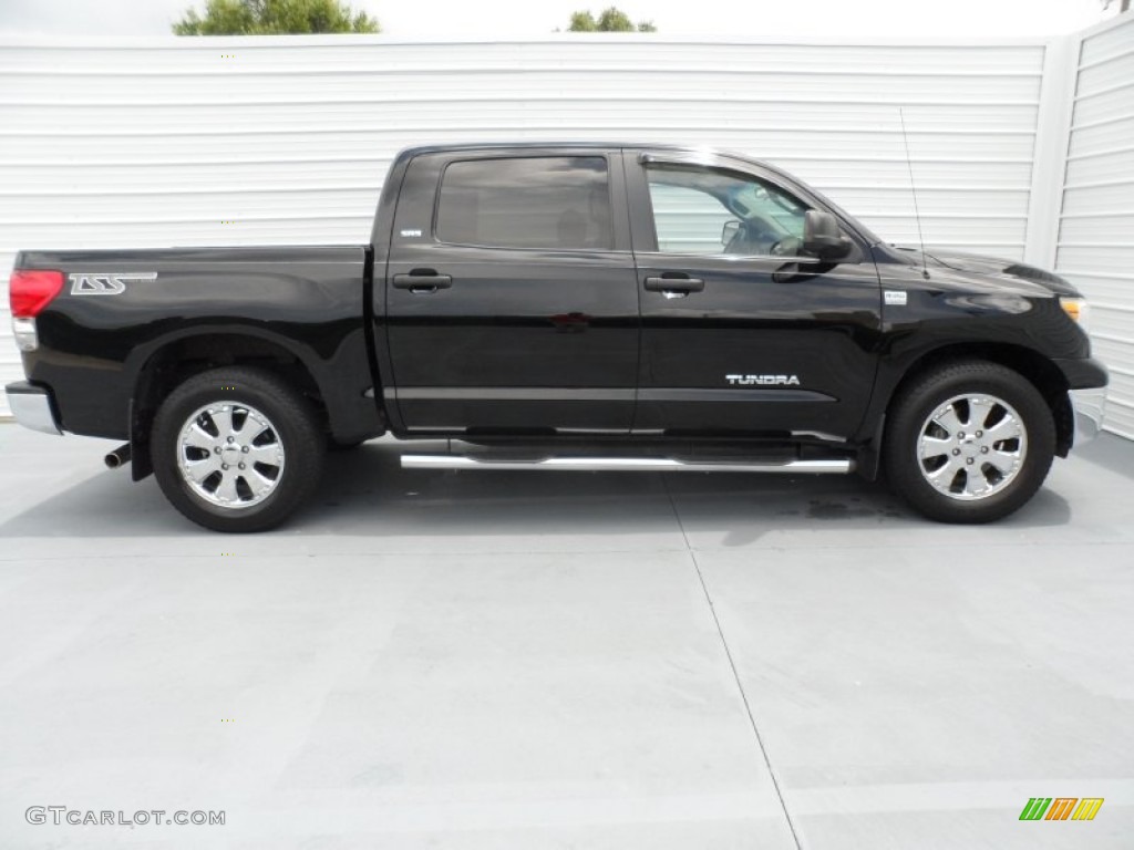 2007 Tundra SR5 CrewMax - Black / Graphite Gray photo #2