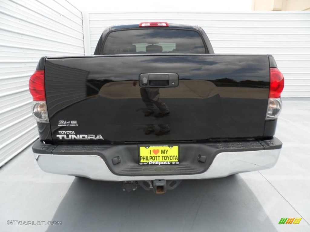 2007 Tundra SR5 CrewMax - Black / Graphite Gray photo #4