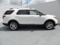 2013 White Platinum Tri-Coat Ford Explorer XLT  photo #2