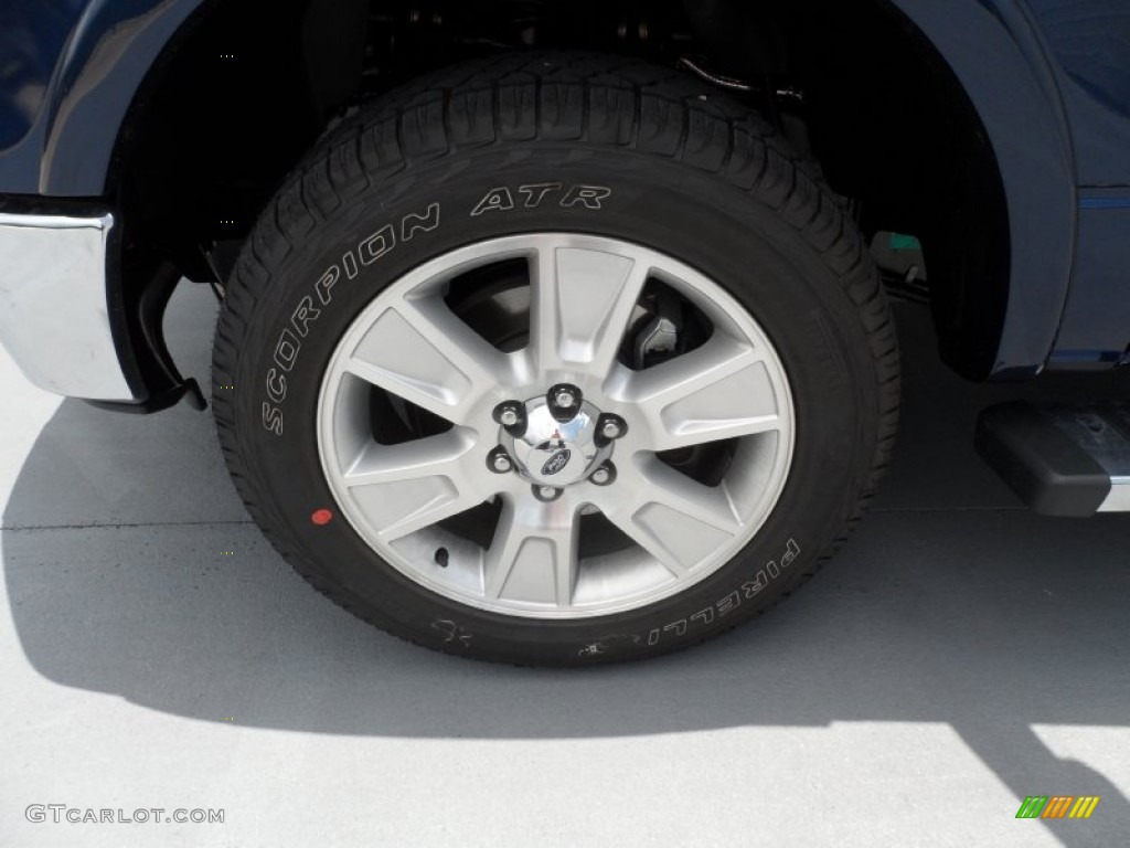 2012 Ford F150 Lariat SuperCrew 4x4 Wheel Photo #68441597