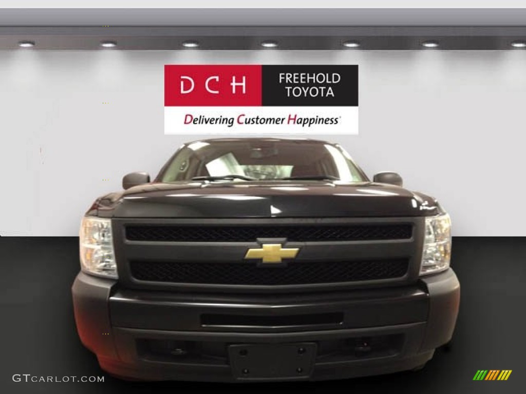 2009 Silverado 1500 Extended Cab 4x4 - Black Granite Metallic / Dark Titanium photo #6