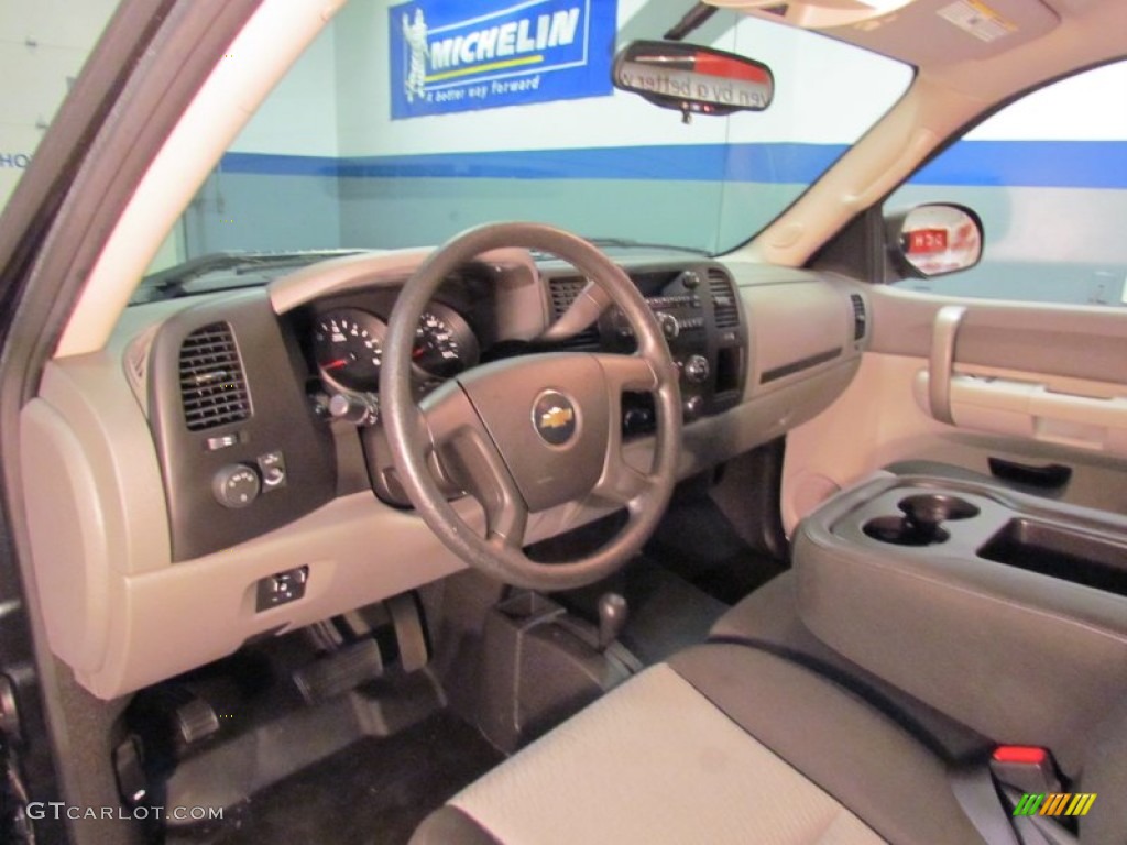 2009 Silverado 1500 Extended Cab 4x4 - Black Granite Metallic / Dark Titanium photo #12