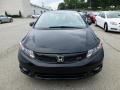 2012 Crystal Black Pearl Honda Civic Si Sedan  photo #7