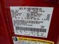  2012 F150 Lariat SuperCrew Red Candy Metallic Color Code RZ