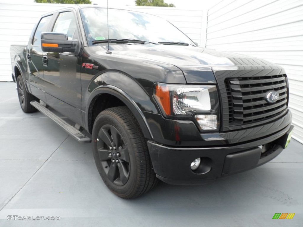 Tuxedo Black Metallic 2012 Ford F150 FX2 SuperCrew Exterior Photo #68444339