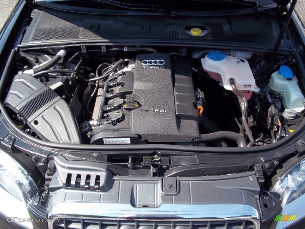 2009 Audi A4 2.0T quattro Cabriolet Engine Photos