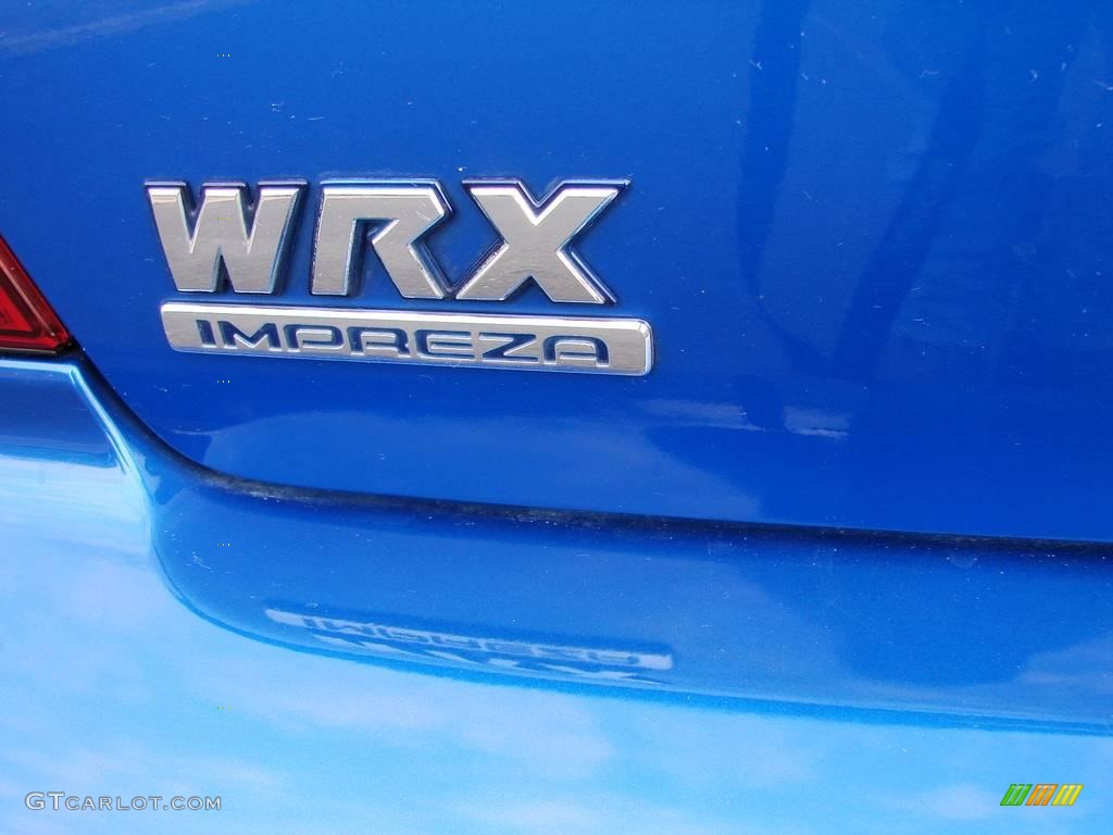 2003 Impreza WRX Sedan - WR Blue Pearl / Grey/Blue photo #14