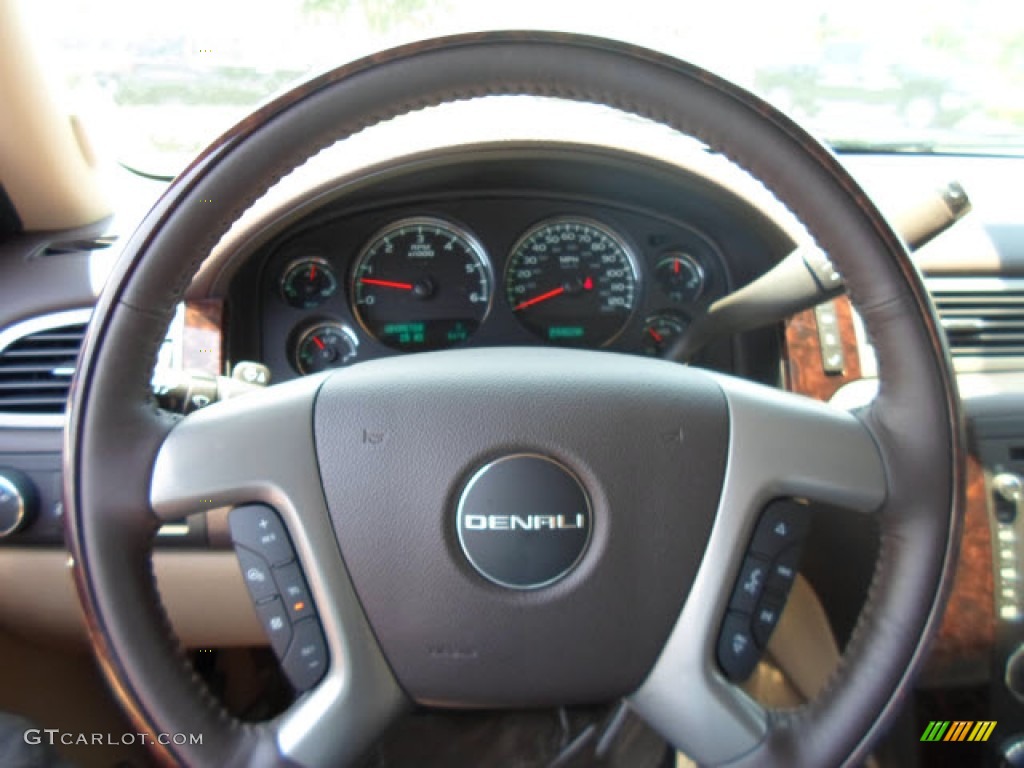 2012 Yukon Denali - Mocha Steel Metallic / Cocoa/Light Cashmere photo #7