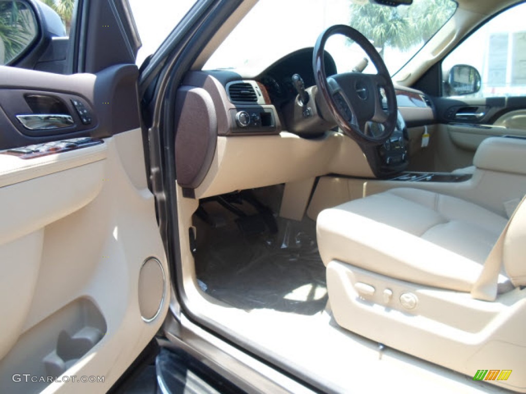 2012 Yukon Denali - Mocha Steel Metallic / Cocoa/Light Cashmere photo #8