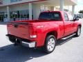 2007 Fire Red GMC Sierra 1500 SLT Extended Cab 4x4  photo #5