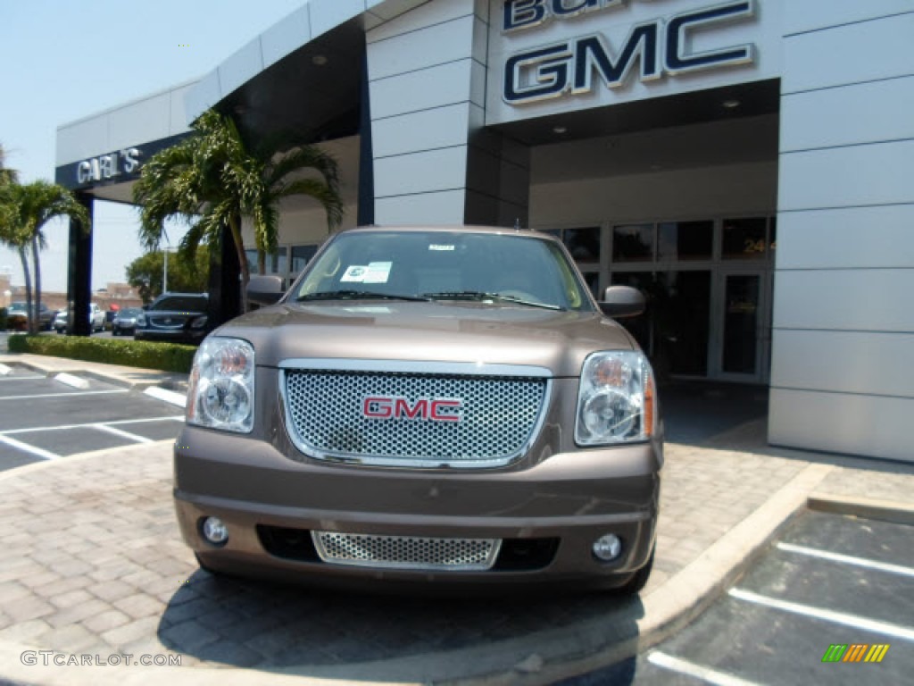 2012 Yukon Denali - Mocha Steel Metallic / Cocoa/Light Cashmere photo #14